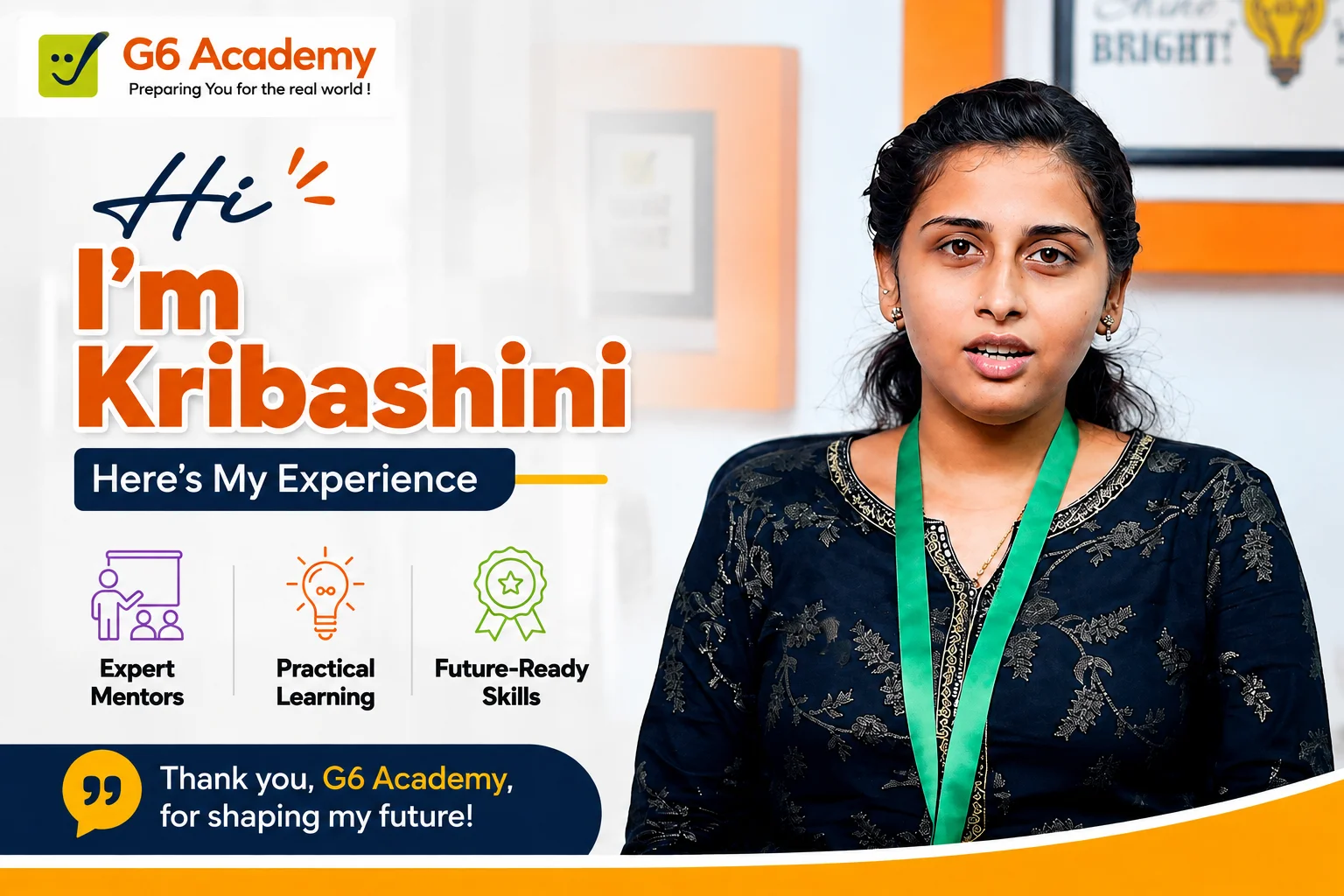 Kirubashini — Robotics Program Testimonial